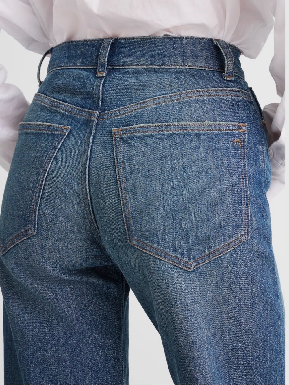 MADEWELL NWT The Petite Perfect Vintage Wide-Leg Jean  size 28P - Picture 5 of 13
